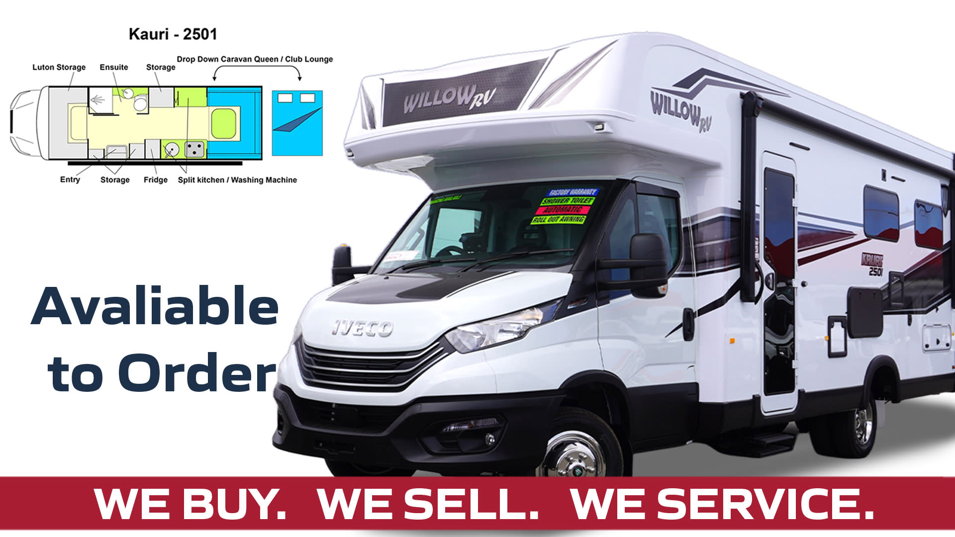 New Willow RV 2501