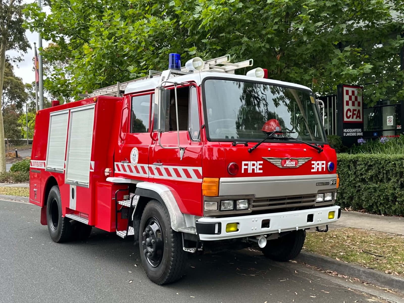 A recently restored 1986 Hino Type 2 pumper will also be on display on the Hino stand.