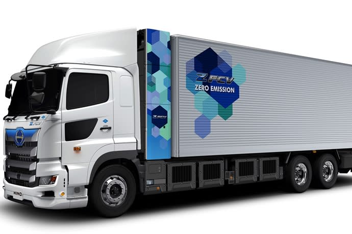 Hino Motors, Ltd. has announced the release of Japan’s first mass-produced fuel cell heavy-duty truck, the Hino Profia Z Fuel Cell Vehicle.
