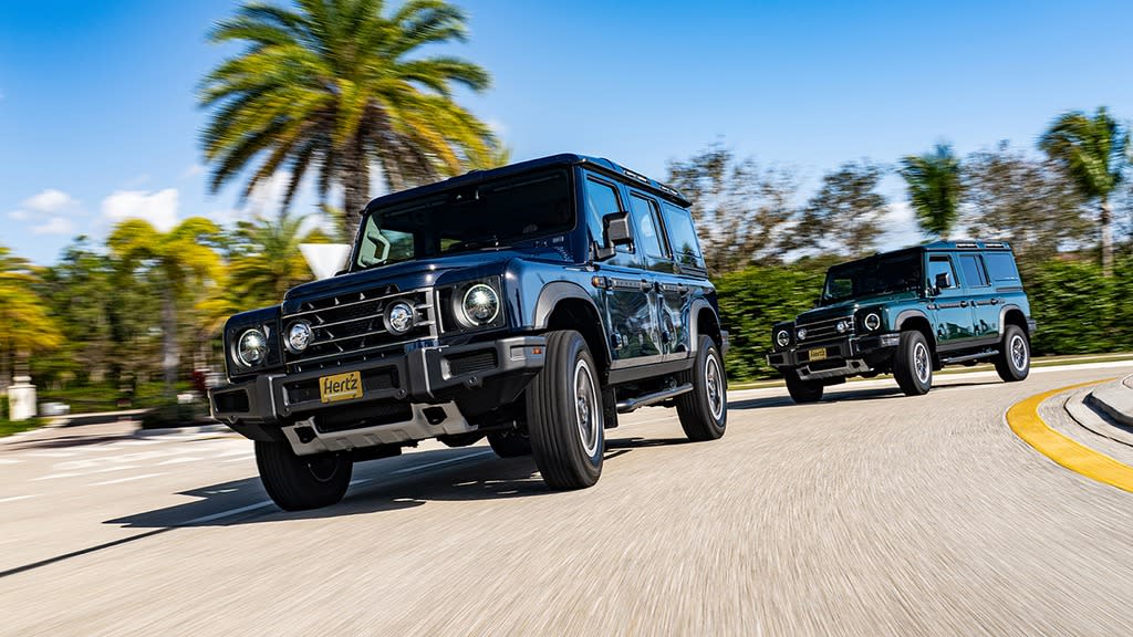 INEOS Grenadier Fieldmaster joins the Hertz Premium rental fleet in North America
