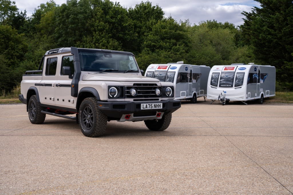 INEOS Grenadier Quartermaster, Camping & Motorhome Club's Pick-up Tow Car of The Year 2027