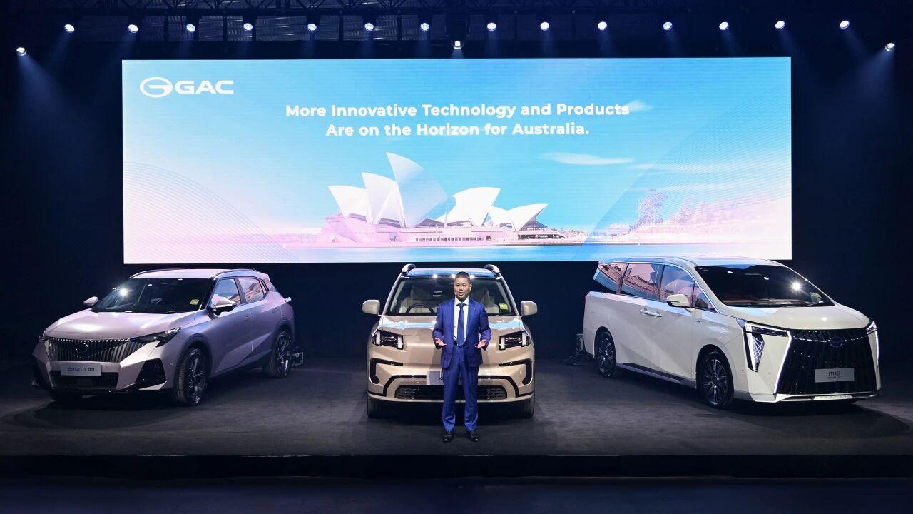 Shu Gangzhi announced the official launch of three new models in Australia
