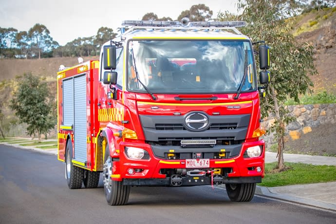 A 500 Series Wide Cab FG 1628 crew cab fitted with a bespoke road crash rescue body will feature on the Hino stand at AFAC.