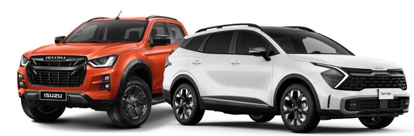 Isuzu Dmax Kia Sportage