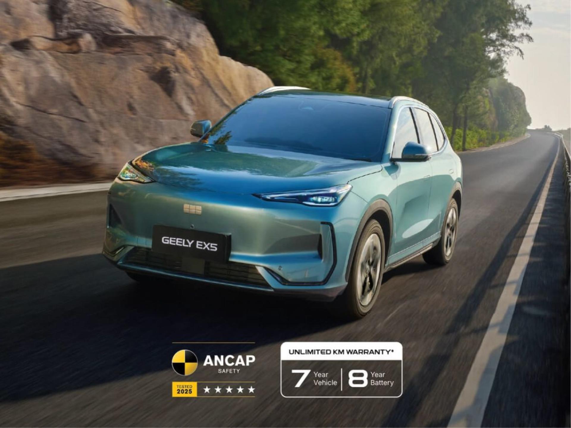 Tynan Motors Welcomes Geely: Discover the All-New Geely EX5 banner