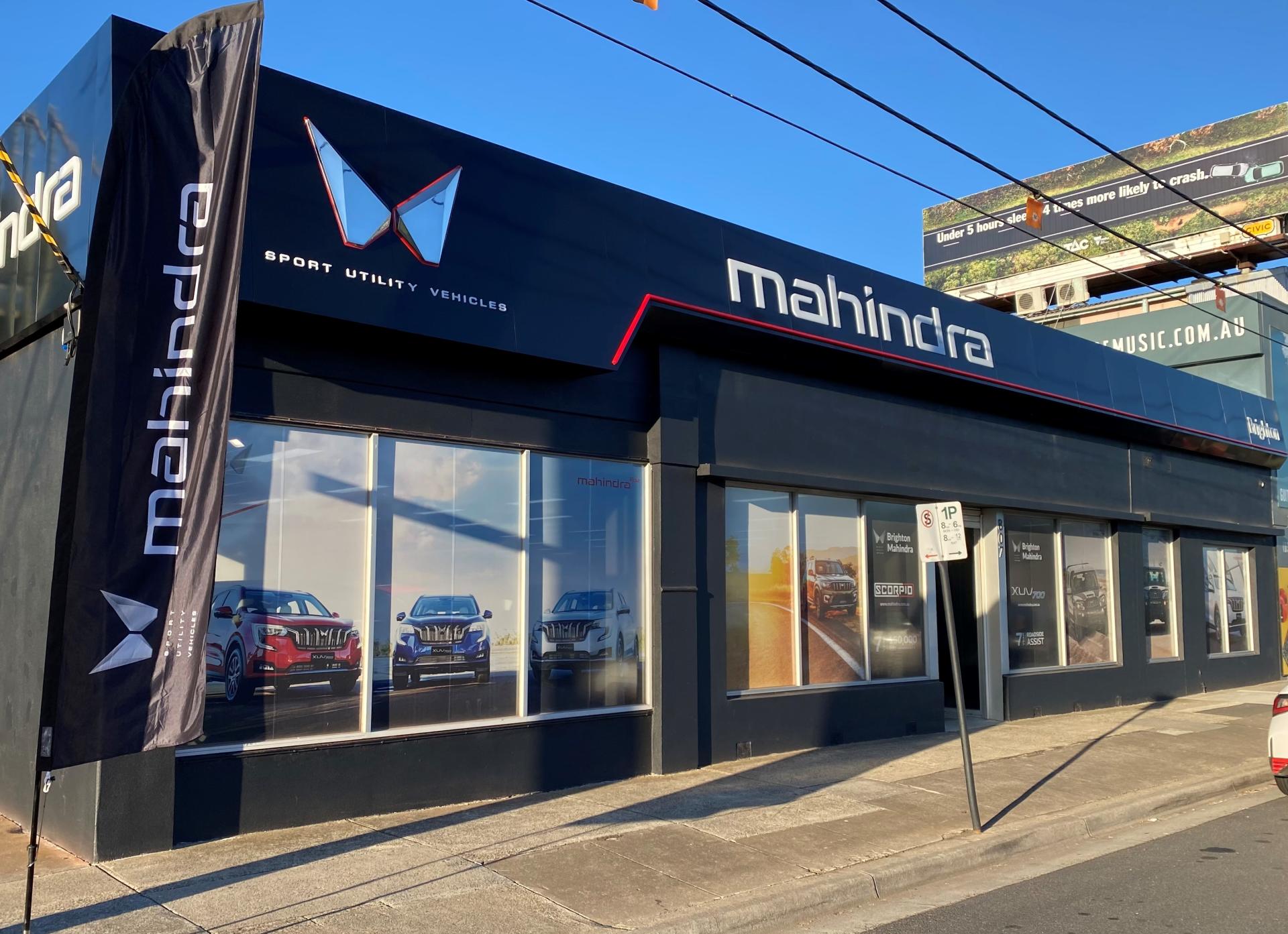 Brighton Mahindra Serving Frankston and Beyond banner