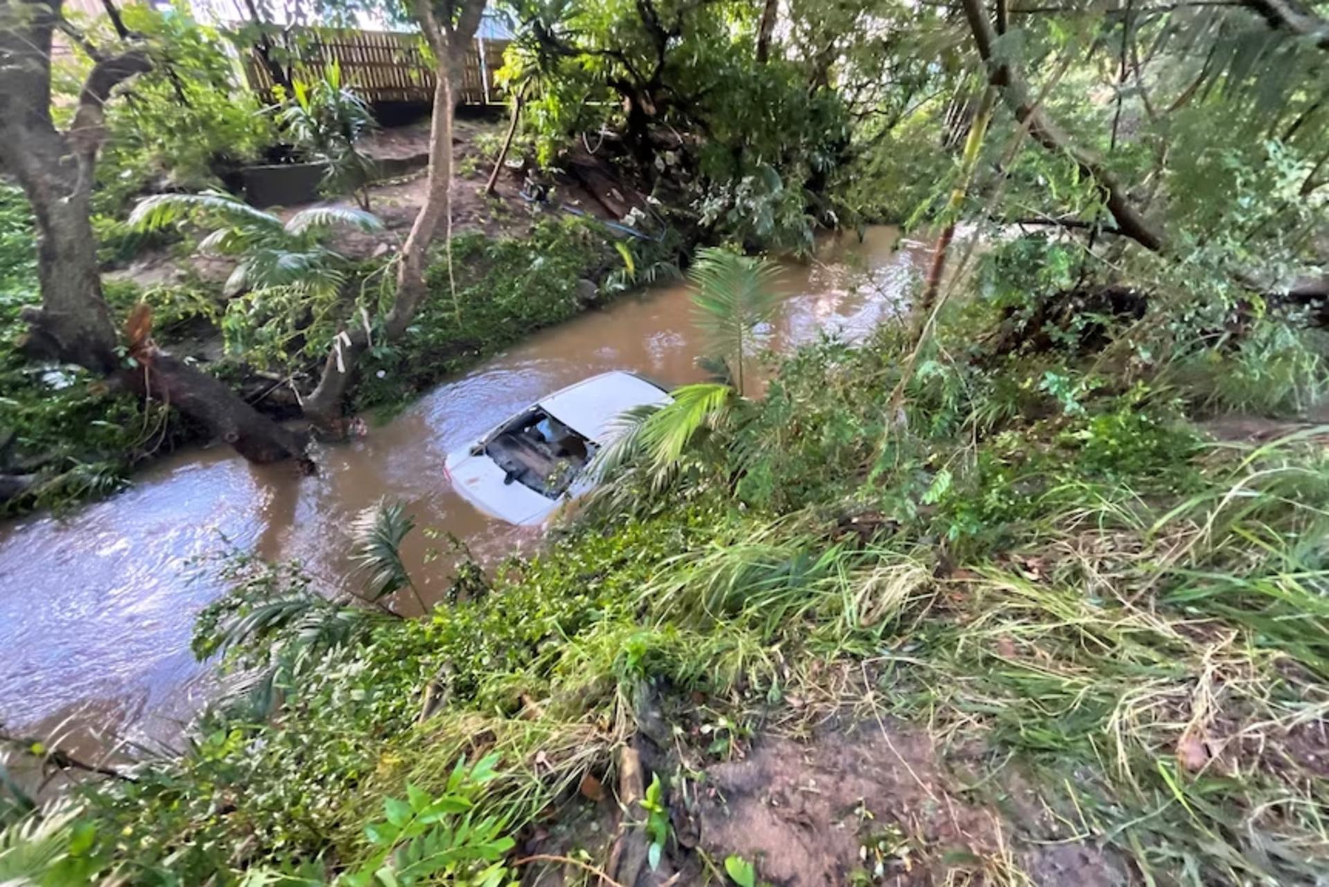 Floodwater in Brisbane