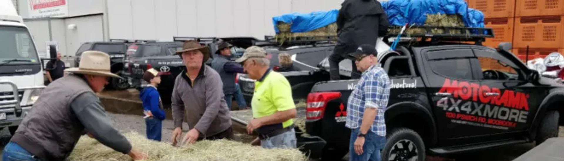 Motorama's Hay Drive Great Success banner