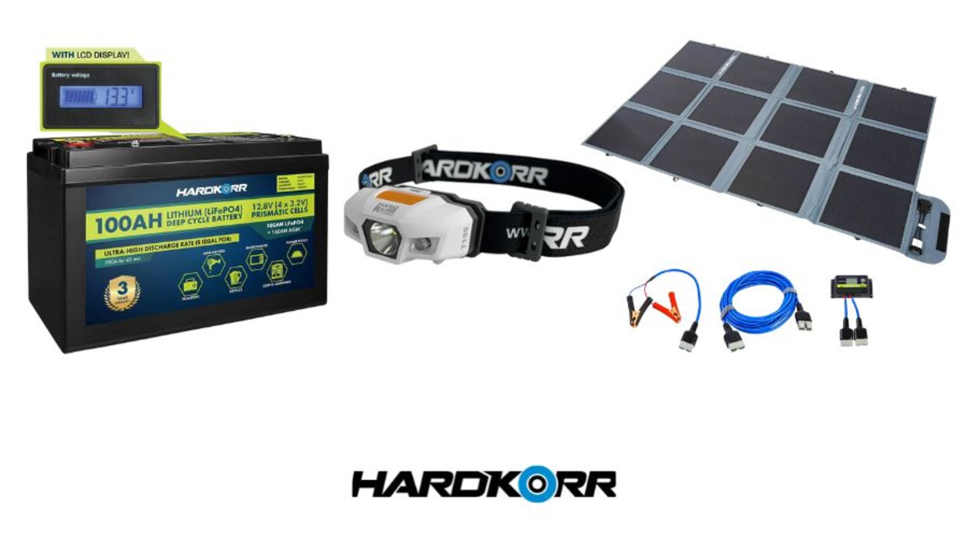Don't forget to illuminate your camp site with Hardkorr gear