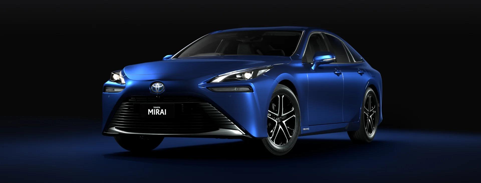 EARLY ADOPTERS DRIVE A HYDROGEN FUTURE WITH THE TOYOTA MIRAI banner