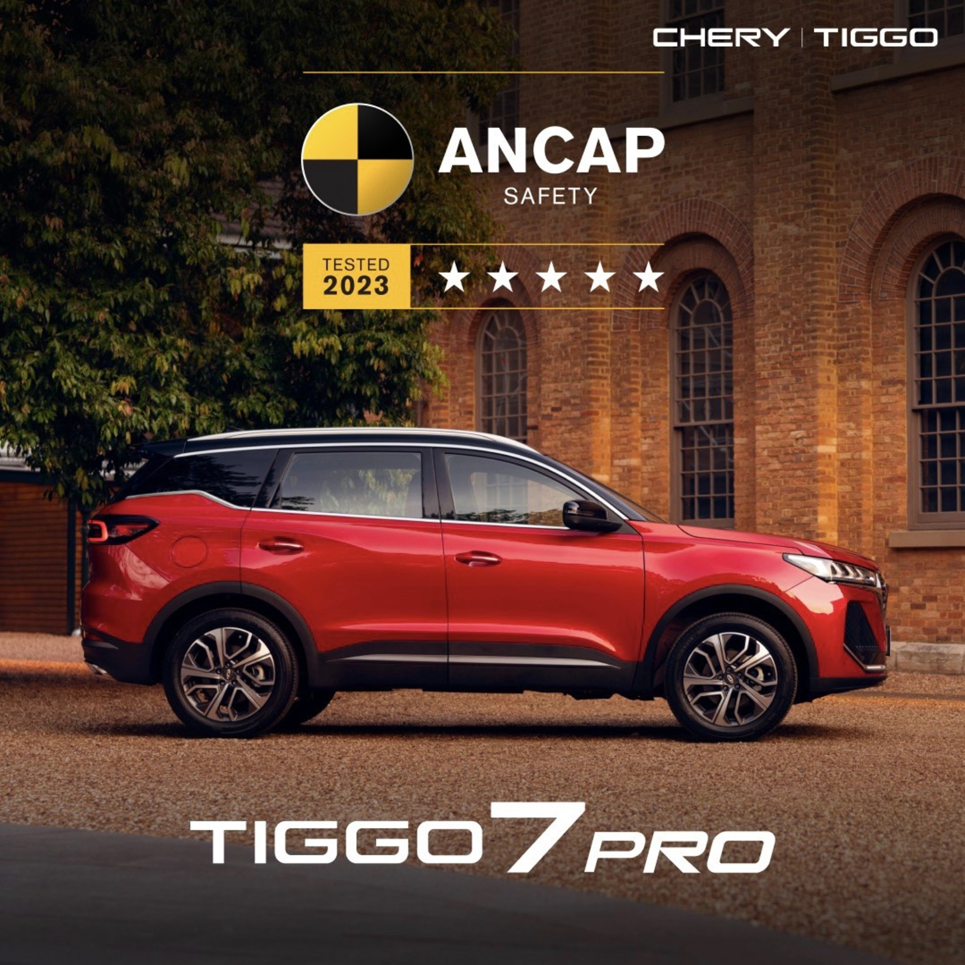 Chery Tiggo 7 Pro Scores Top Marks in ANCAP Safety Testing banner
