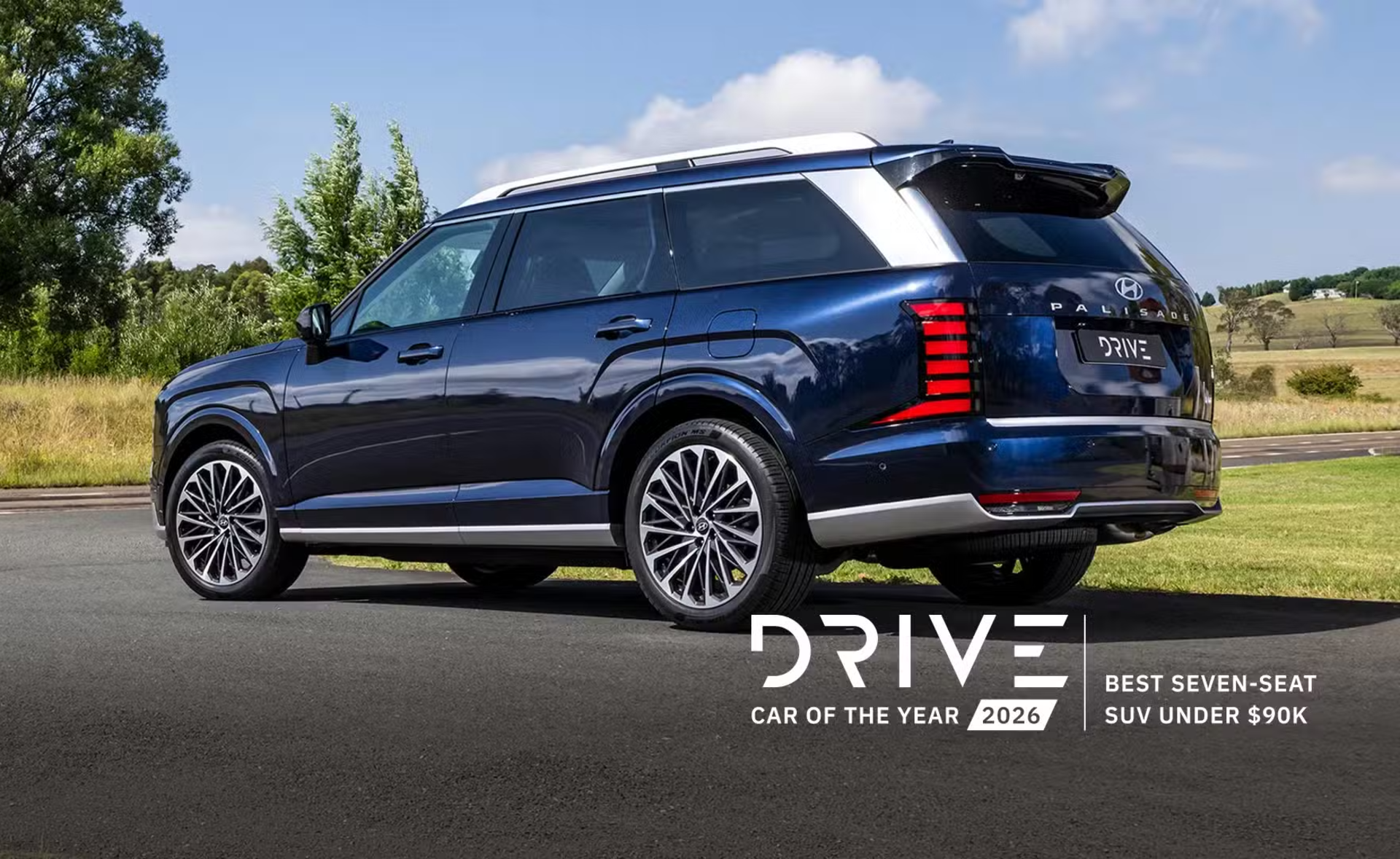 Hyundai Palisade Wins Best Seven-Seat SUV Under $90K – Available at Tynan Hyundai Kirrawee banner