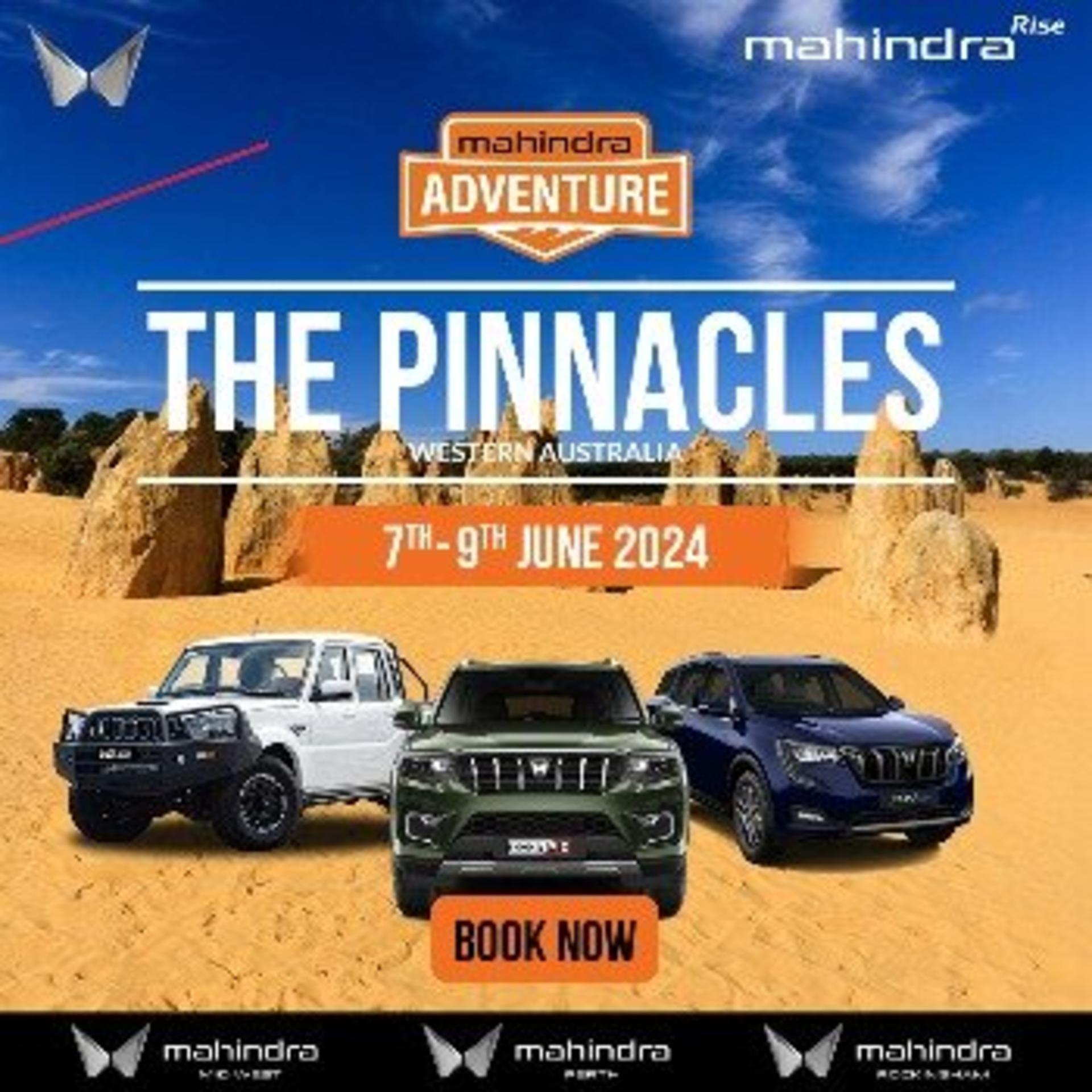 Mahindra Adventure Pinnacles banner