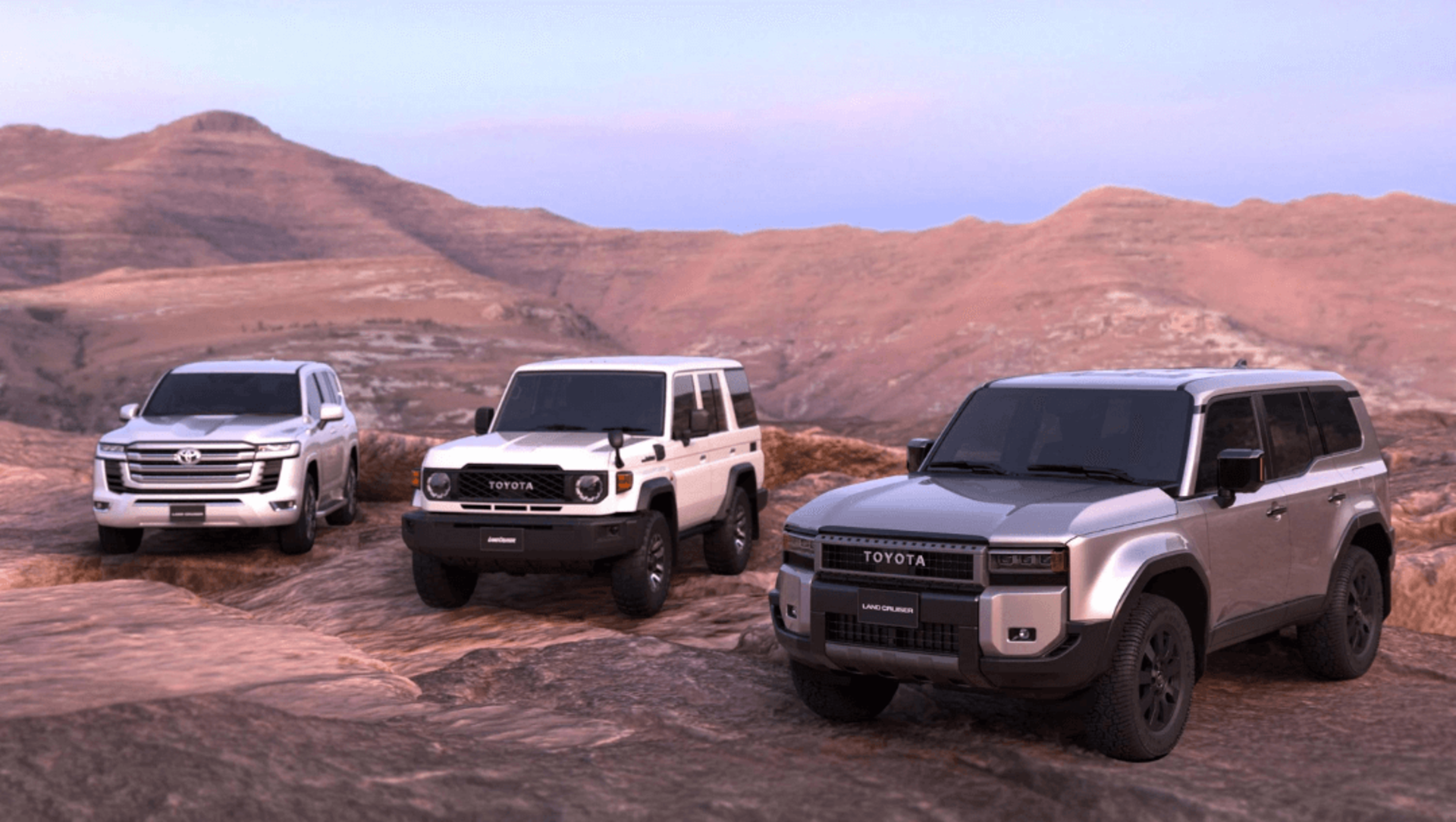 ALL-NEW TOYOTA LANDCRUISER PRADO WORLD PREMIERE: A LEGEND REIMAGINED banner