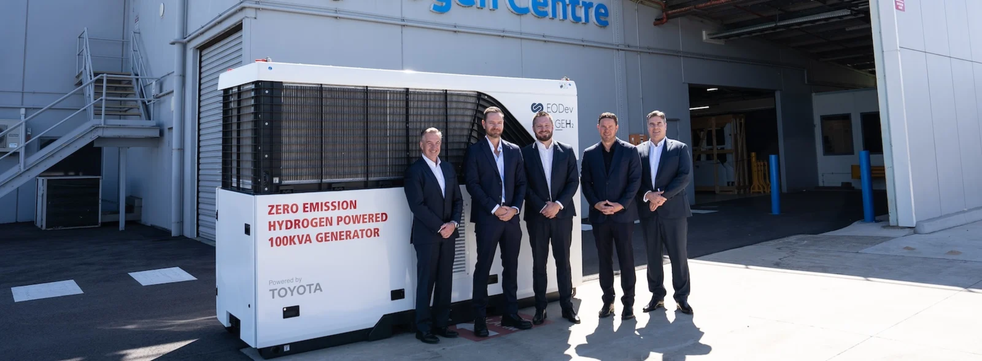 TOYOTA SET TO ASSEMBLE AND DISTRIBUTE STATIONARY HYDROGEN FUEL CELL POWER GENERATORS GEH2® IN AUSTRALIA banner