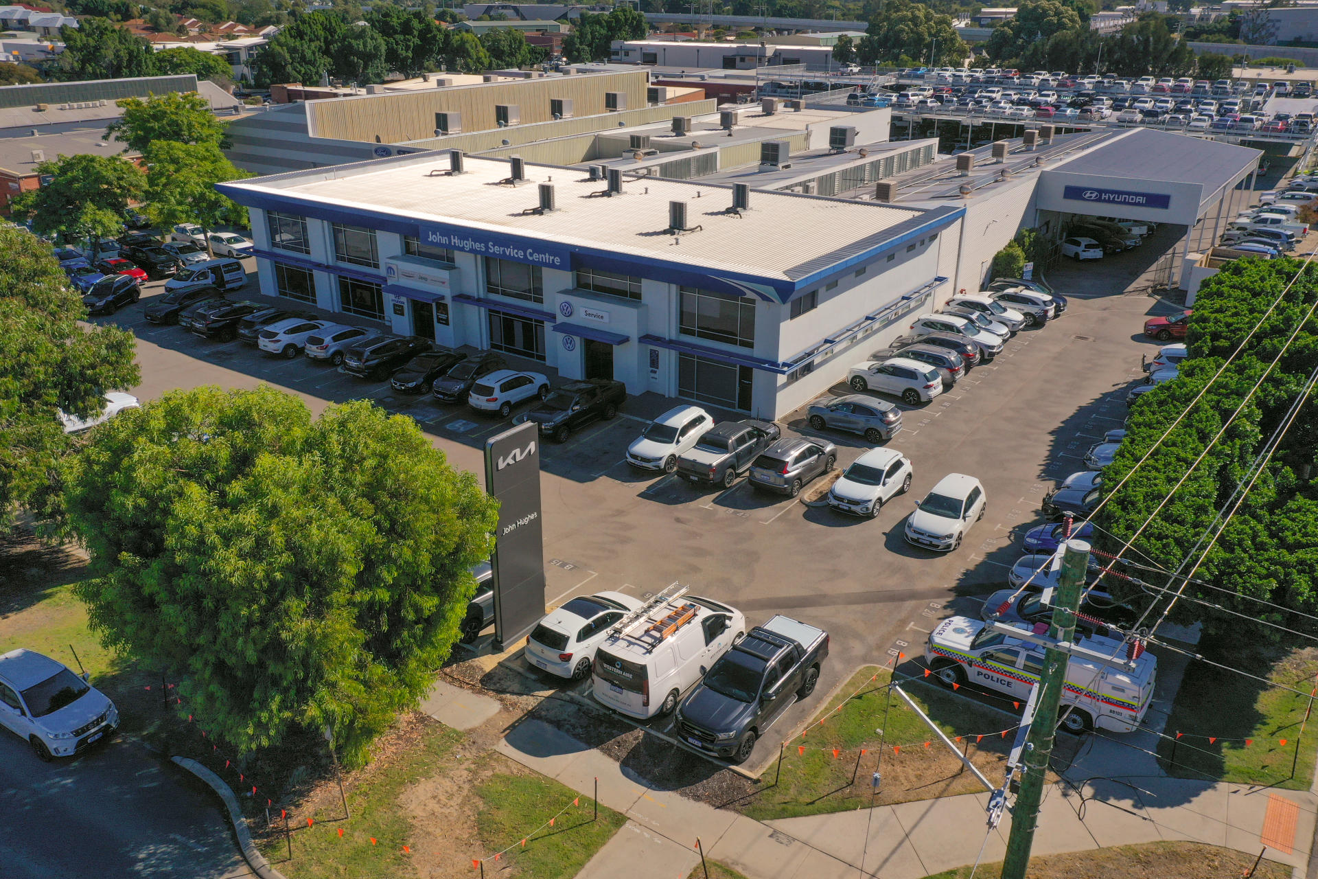 East Vic Park Service banner