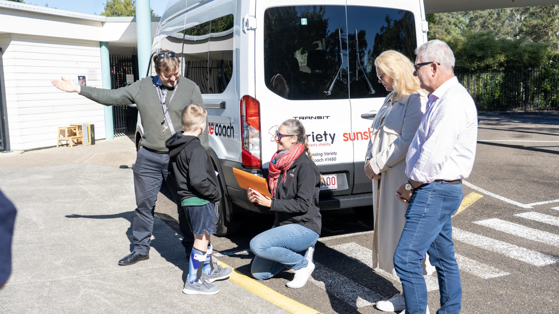 Bremer Ford Proud to Support Mount Ommaney Special School with New Sunshine Coach banner