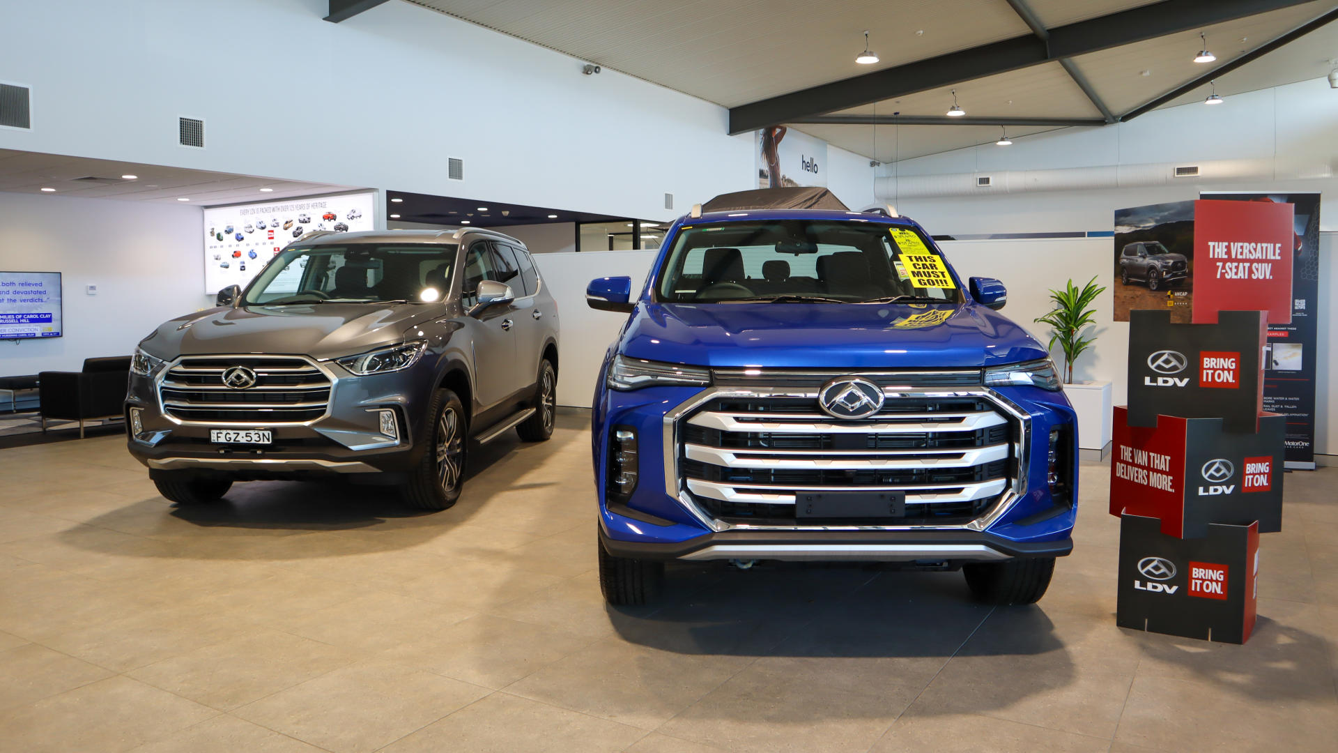 LDV Demos for Sale in Sydney & Illawarra – Explore the Range at Tynan LDV banner