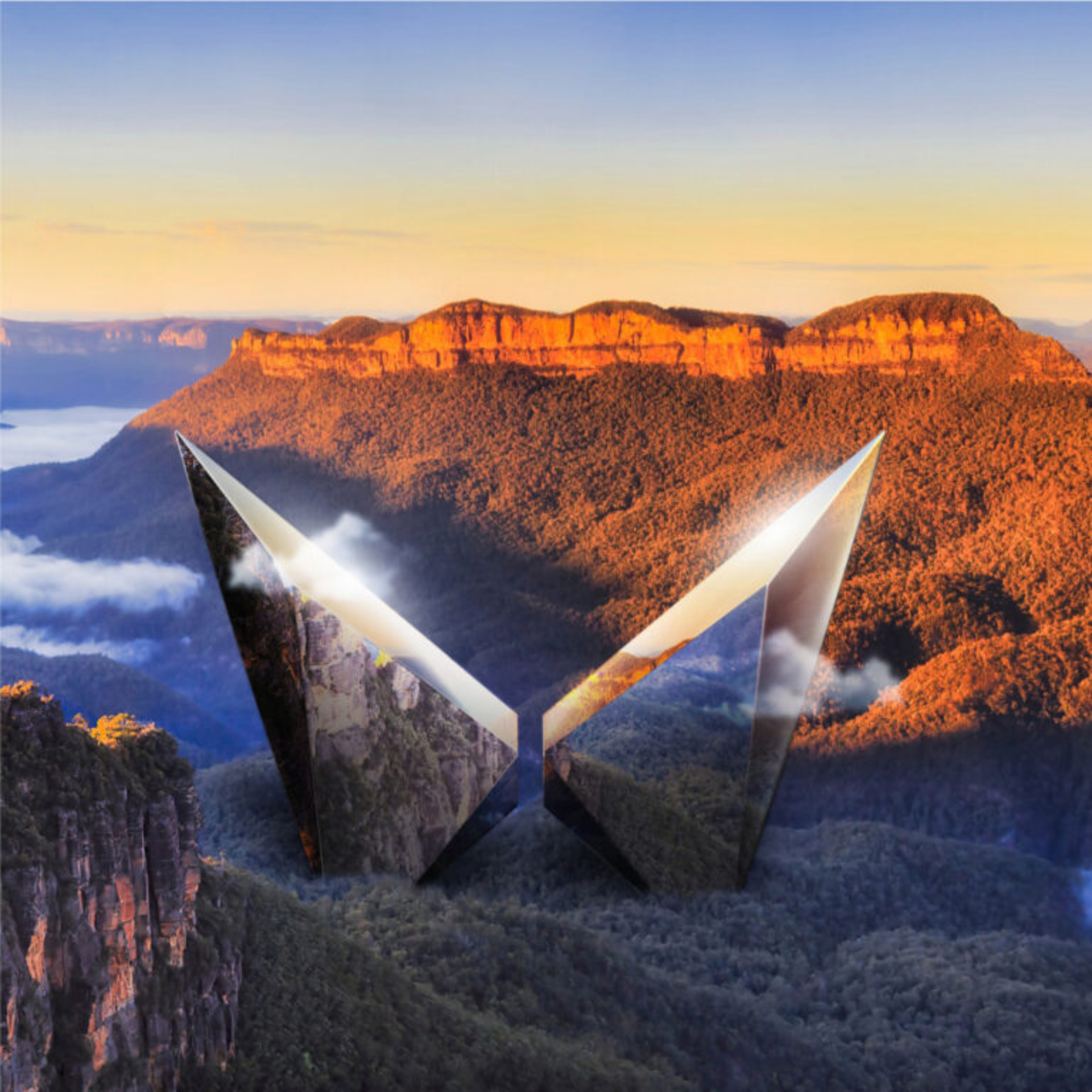 Twin Peaks in the Blue Mountains