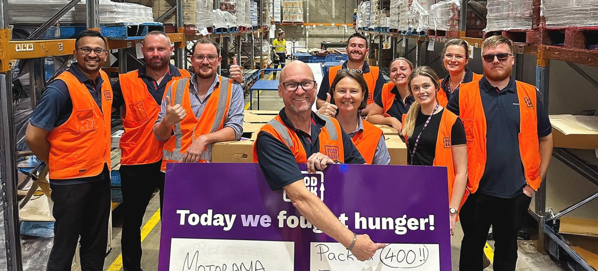 Motorama’s 2024 Community Donation Program banner