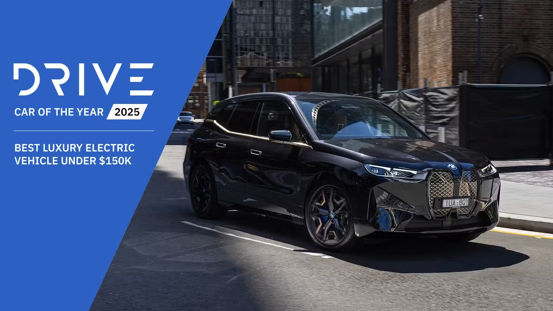 Drive Car of the Year 2025: Best Electric Luxury Car Under $150K banner