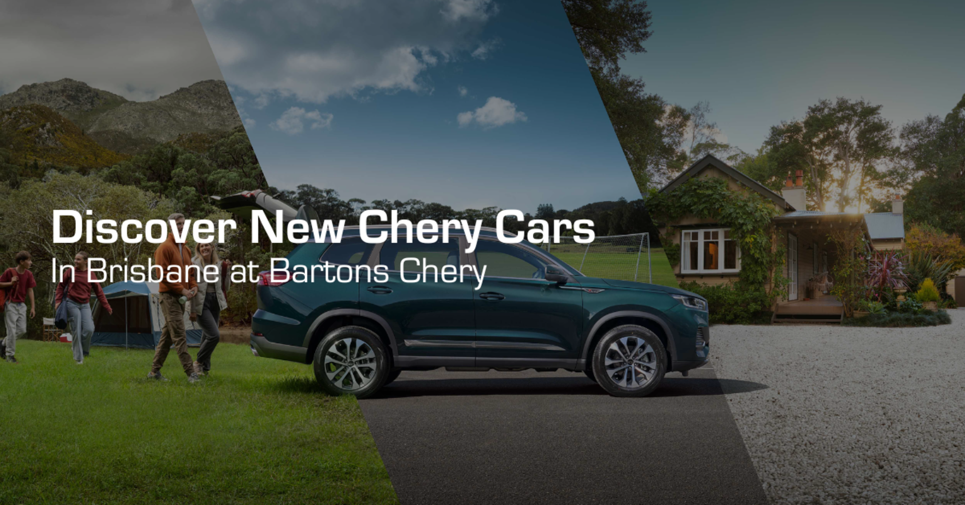 Discover New Chery Cars in Brisbane at Bartons Chery banner