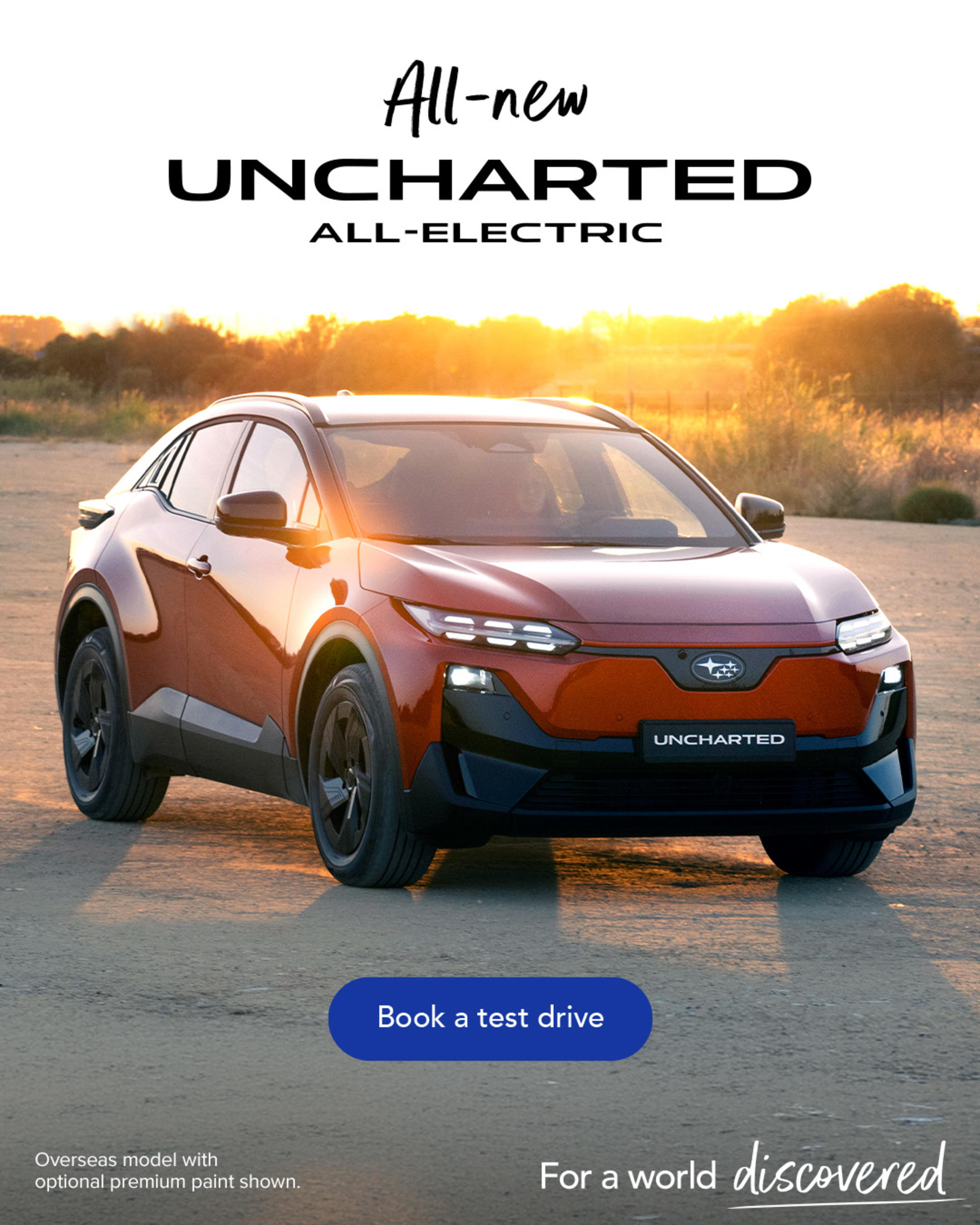 Discover the All-New Subaru Uncharted at Tynan Subaru Albion Park banner