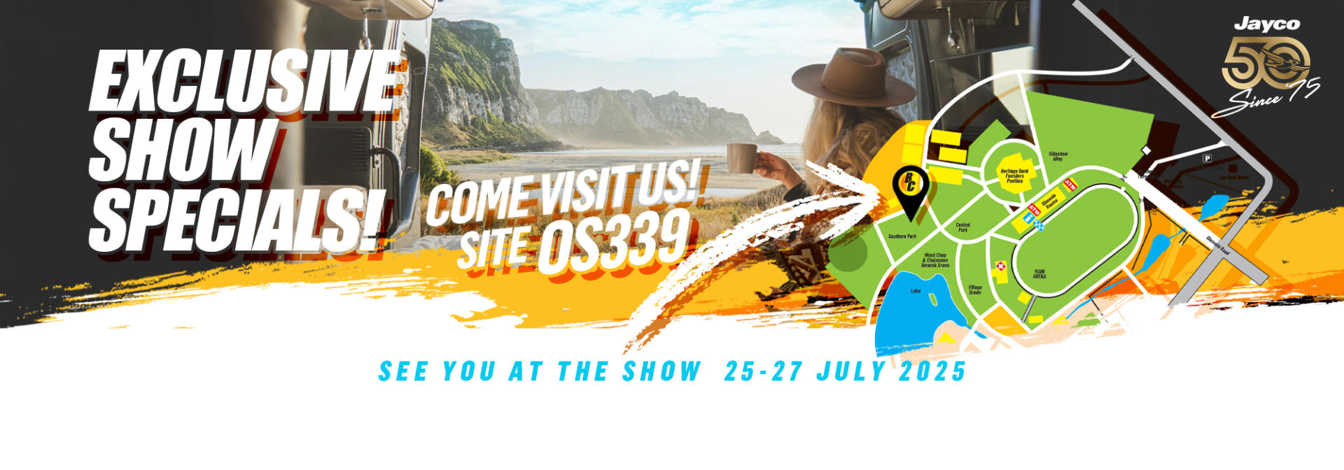 Queensland Outdoor Adventure Expo! banner