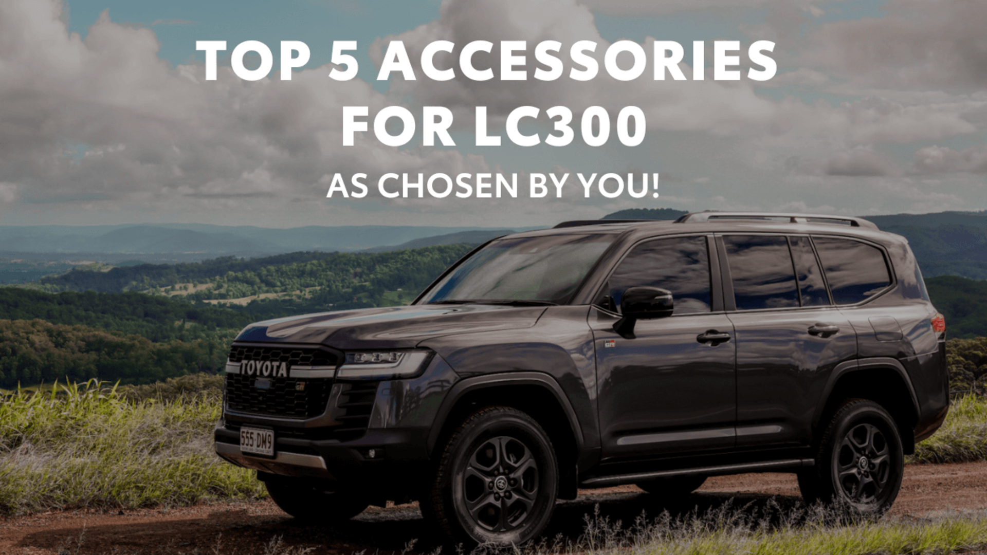 Top 5 Accessories for your 300 Series! banner