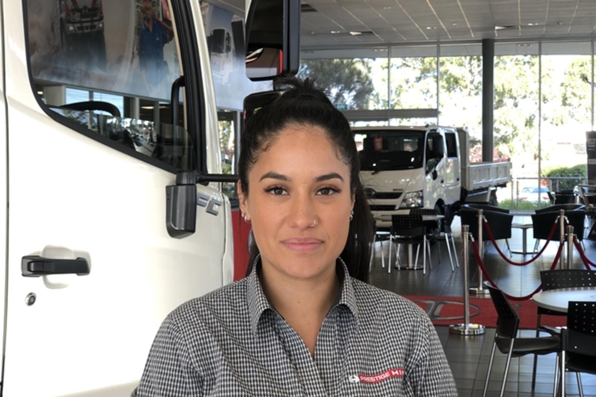 Nicole Ardiles, Sales Consultant, Prestige Hino.