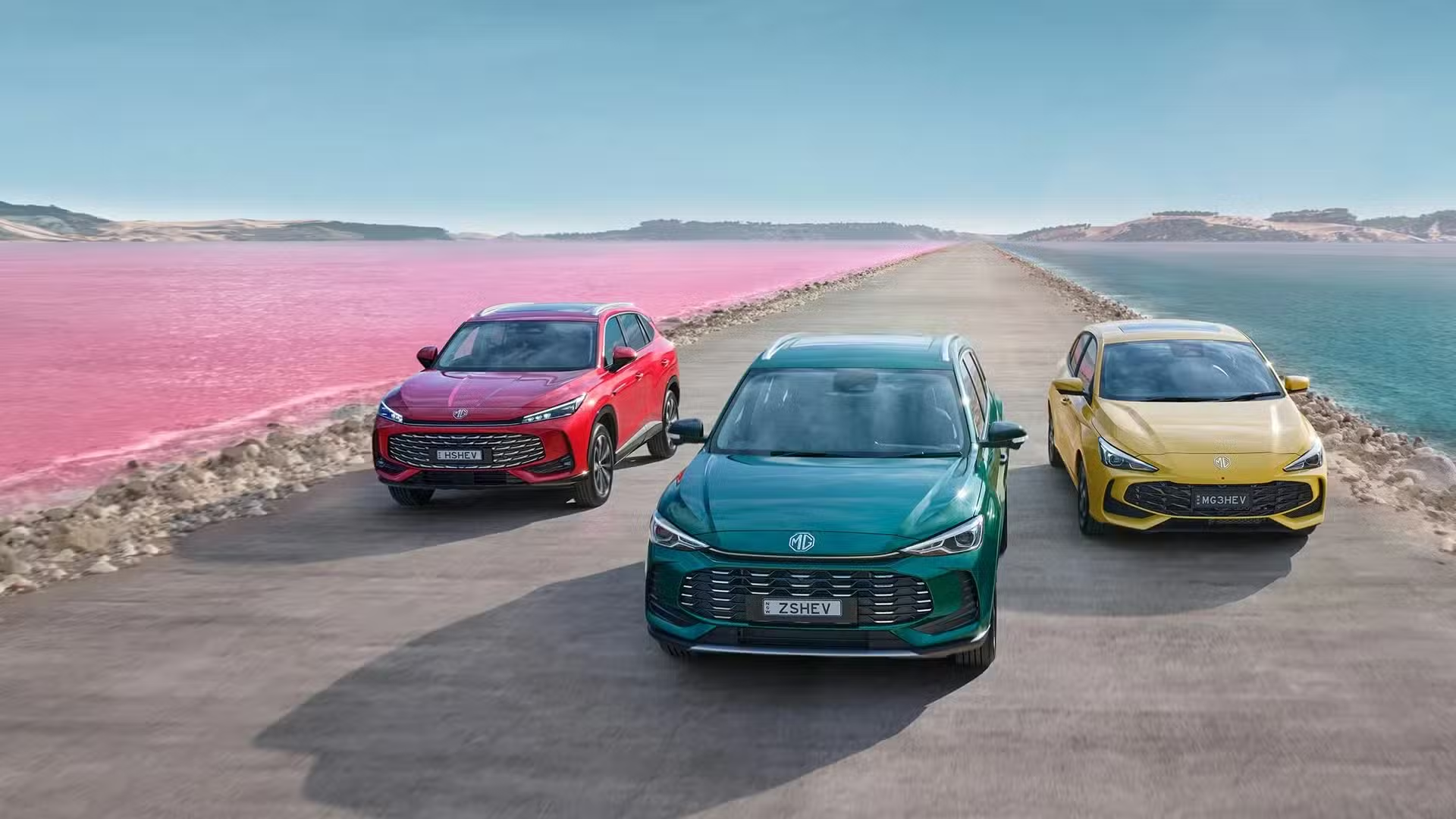 MG HYBRID+ Breaks Boundaries on the Open Road banner