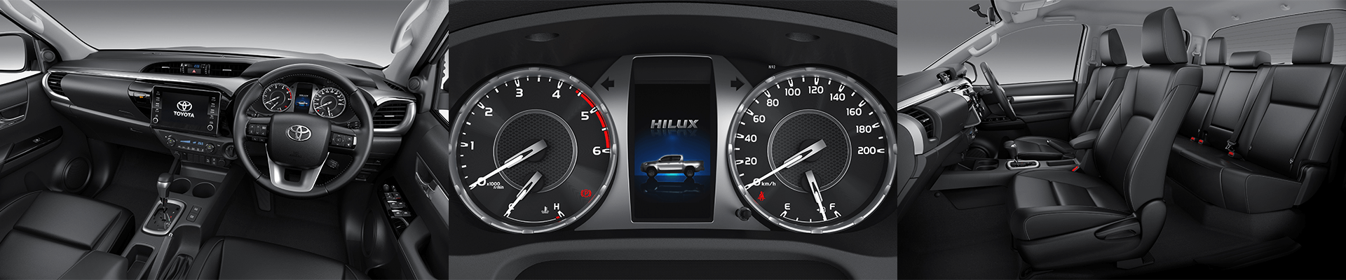 New Toyota HiLux Interiors