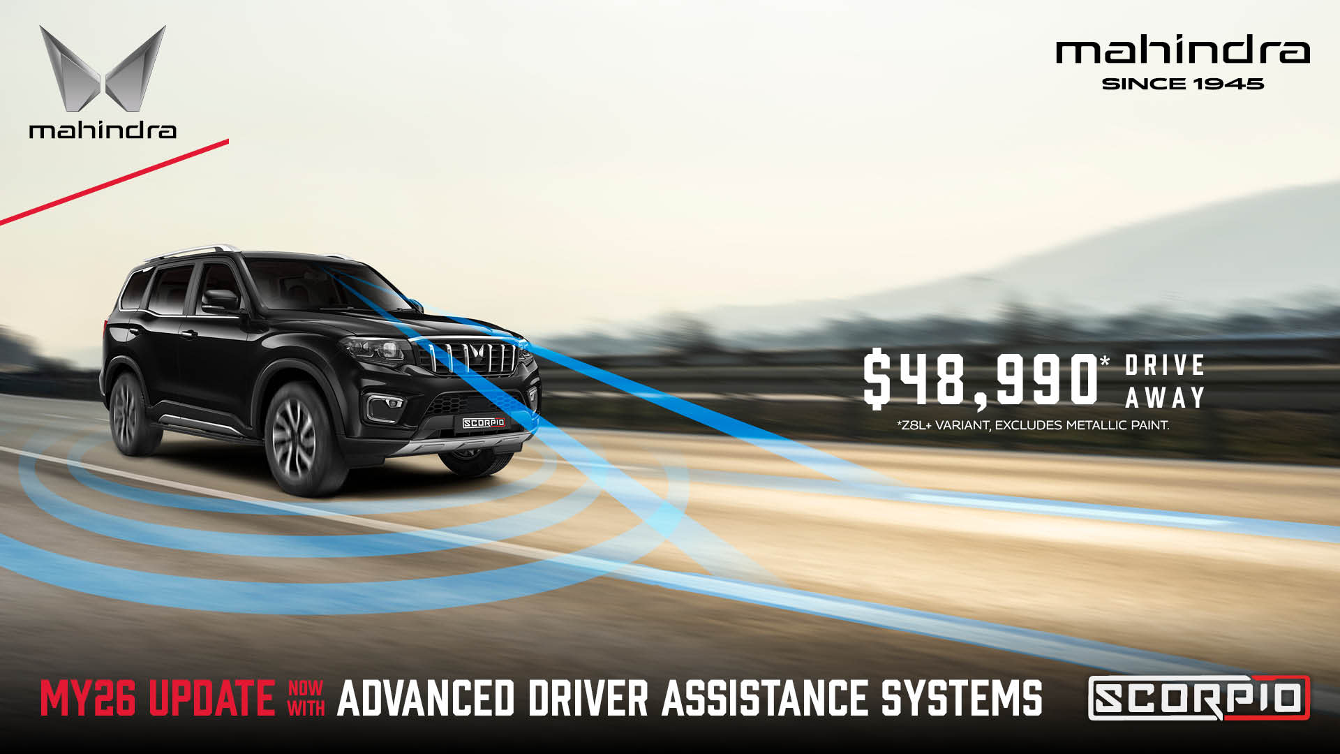 2026 Mahindra Scorpio Price & Specs: New Safety Tech Arrives at Tynan Mahindra Kirrawee banner