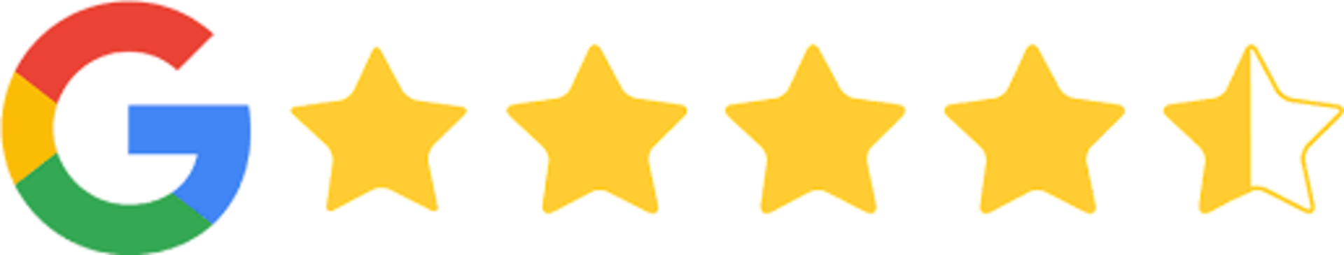 High Google Rating banner