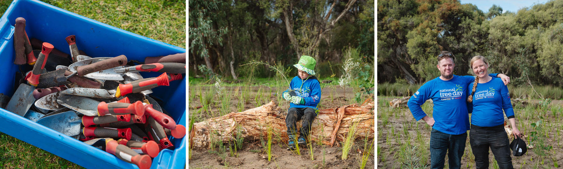 2024 National Tree Day with the City of South Perth banner