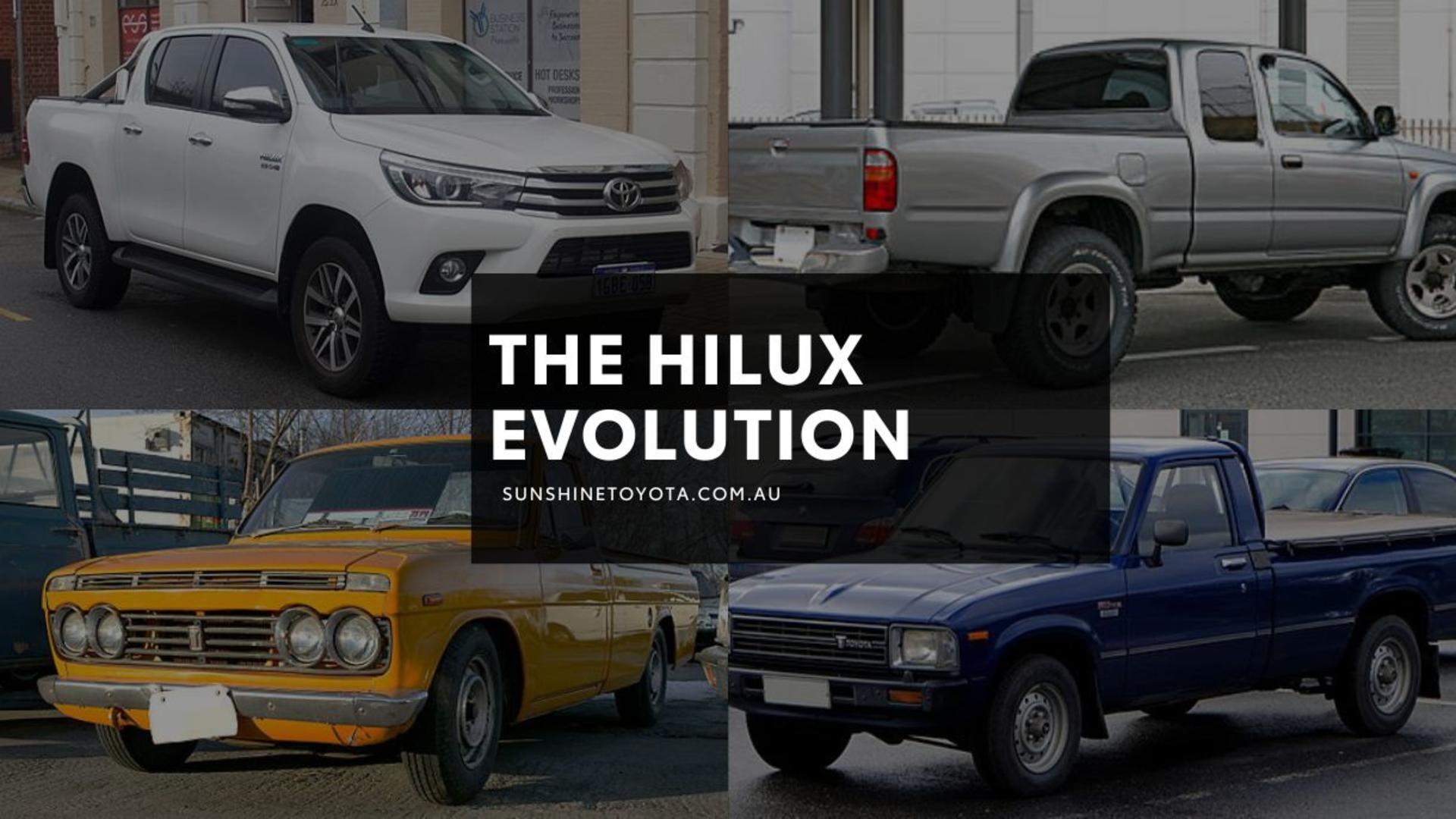 The HiLux Evolution banner