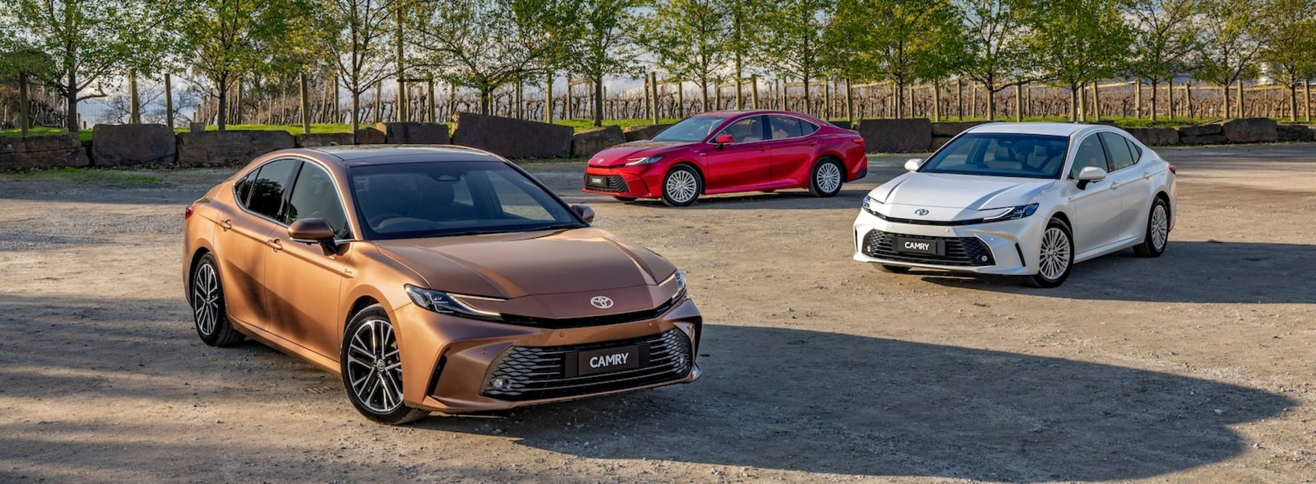 STYLISH NEW TOYOTA CAMRY SEDAN ARRIVES IN AUSTRALIA WITH LATEST-GENERATION HYBRID ELECTRIC POWERTRAIN banner