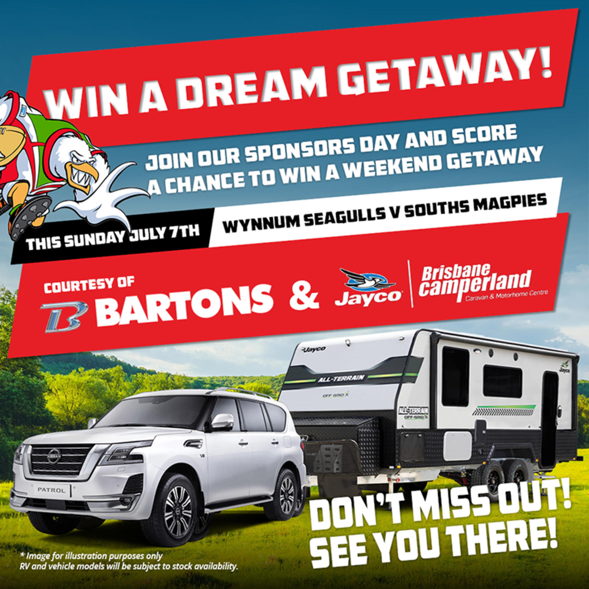 Win A Dream Getaway! banner