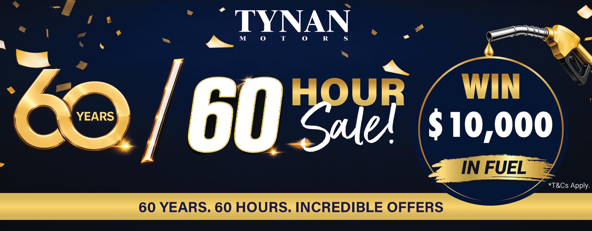 60 Year Celebration Sale banner