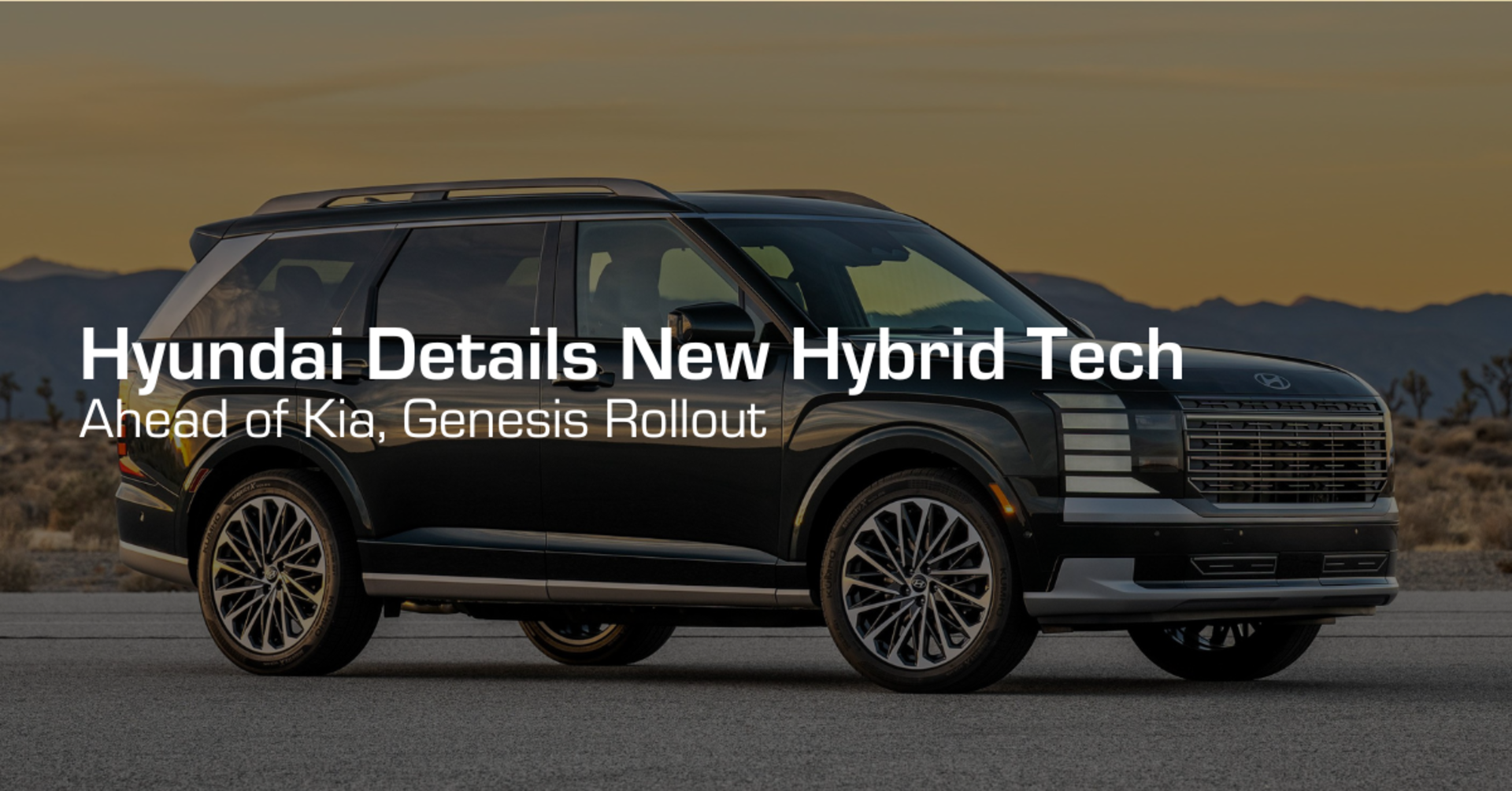 Hyundai Details New Hybrid Tech Ahead of Kia, Genesis Rollout banner