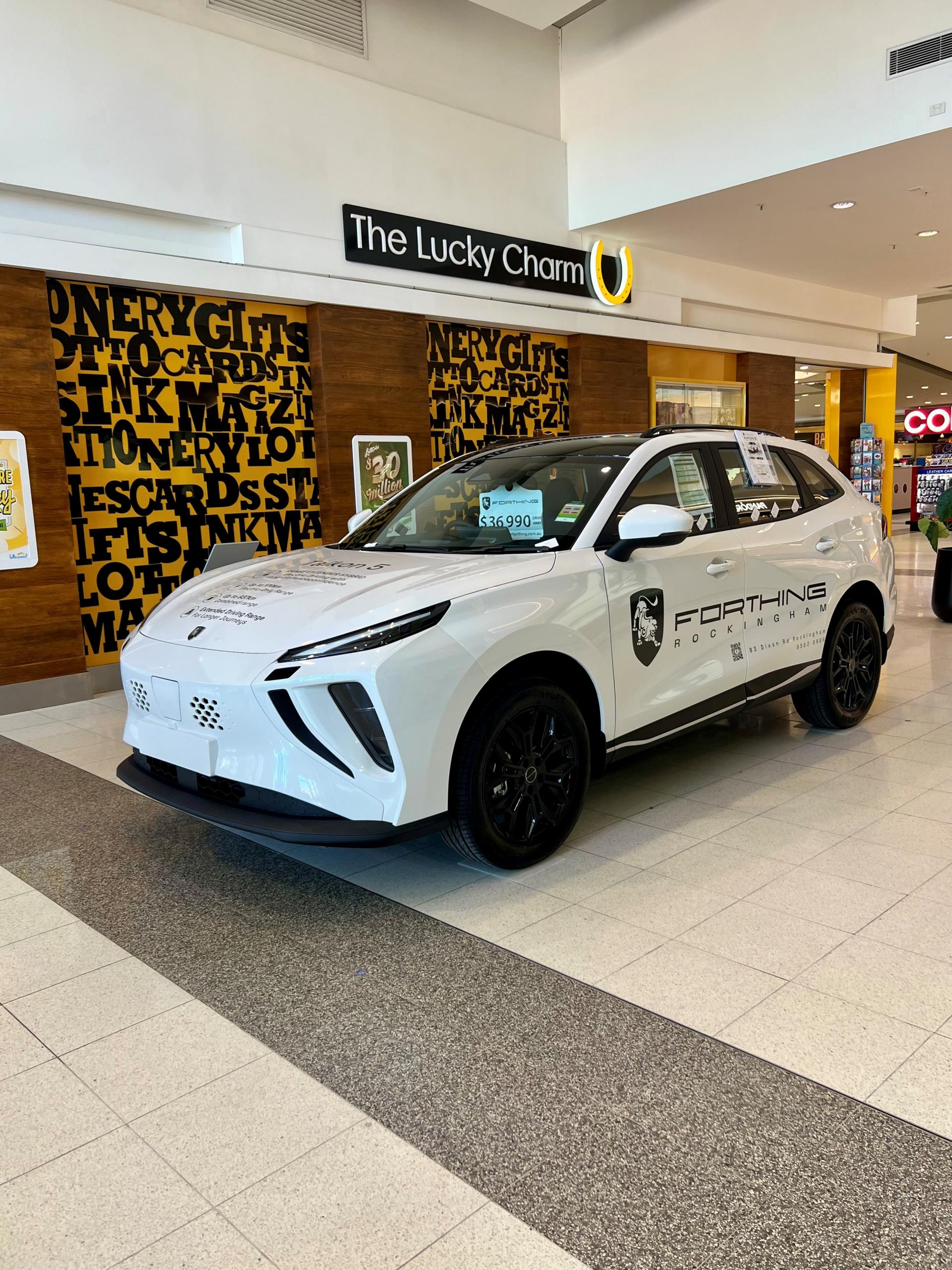  Forthing Taikon 5 on display at Stockland Baldivis banner