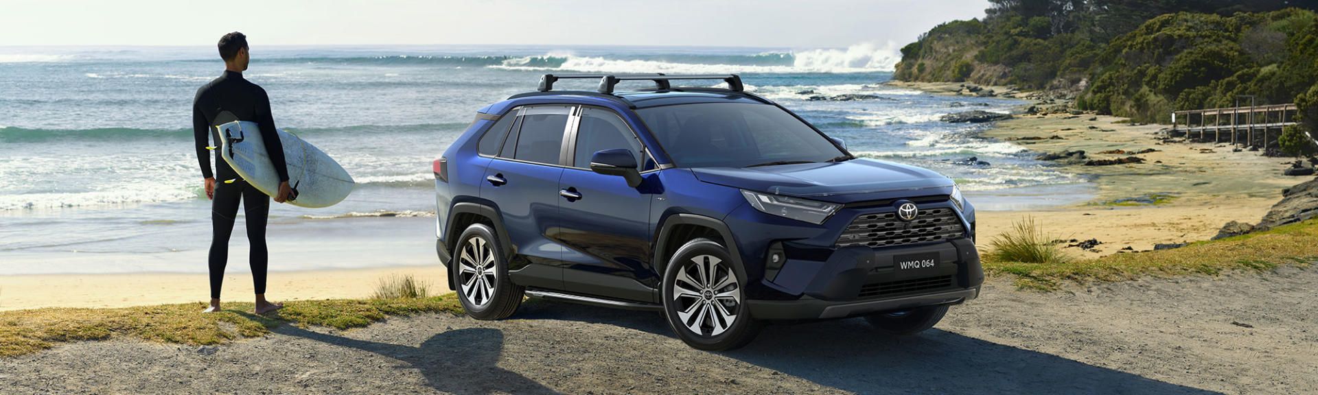 New 2025 Toyota RAV4 in stock in Perth | Scarboro Toyota banner
