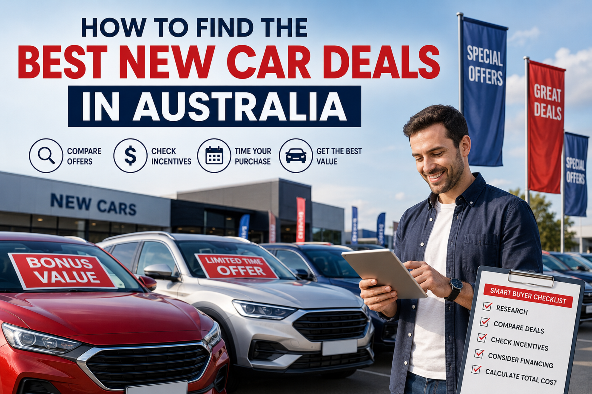 How to Find the Best New Car Deals in Australia banner