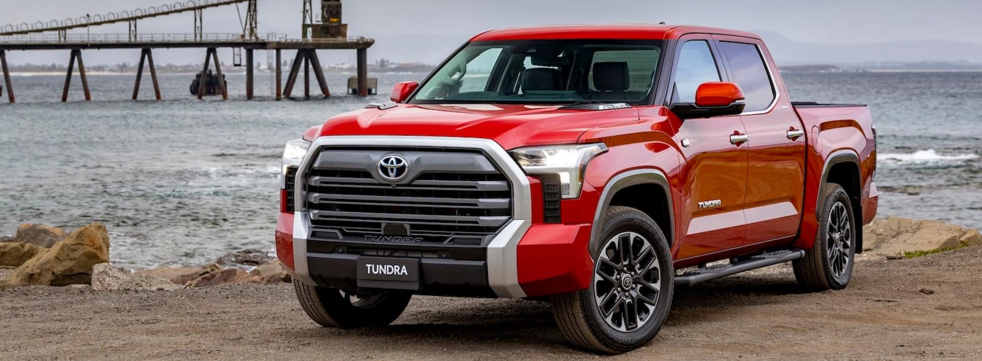TOYOTA TUNDRA DELIVERS POWER, COMFORT, STYLE AND TOYOTA RELIABILITY TO FULL-SIZE PICK-UP SEGMENT banner