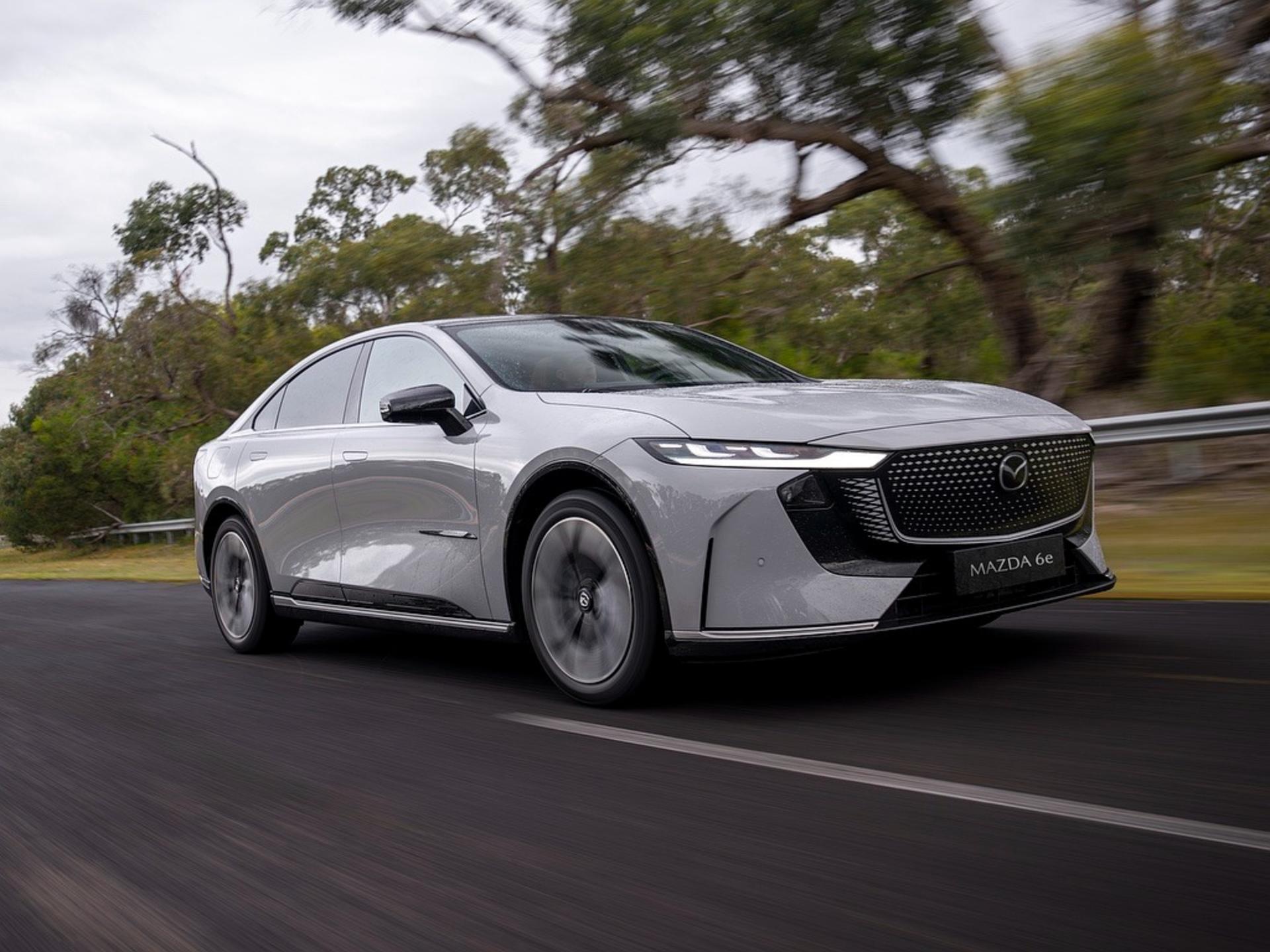 Mazda6e electric sedan at Springwood Mazda