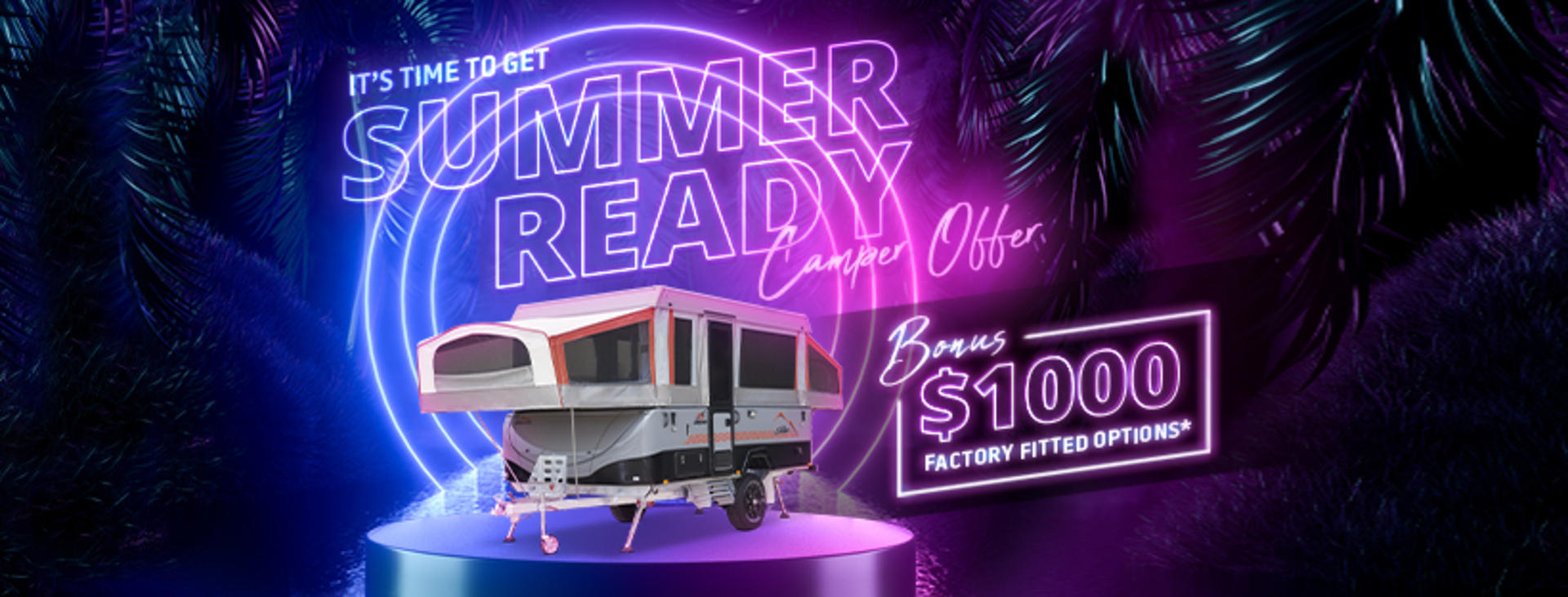 SUMMER READY banner