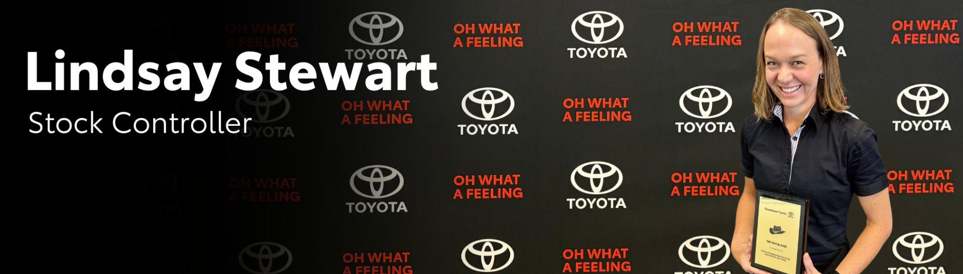 Trailblazer Spotlight: Lindsay Stewart, Stock Controller