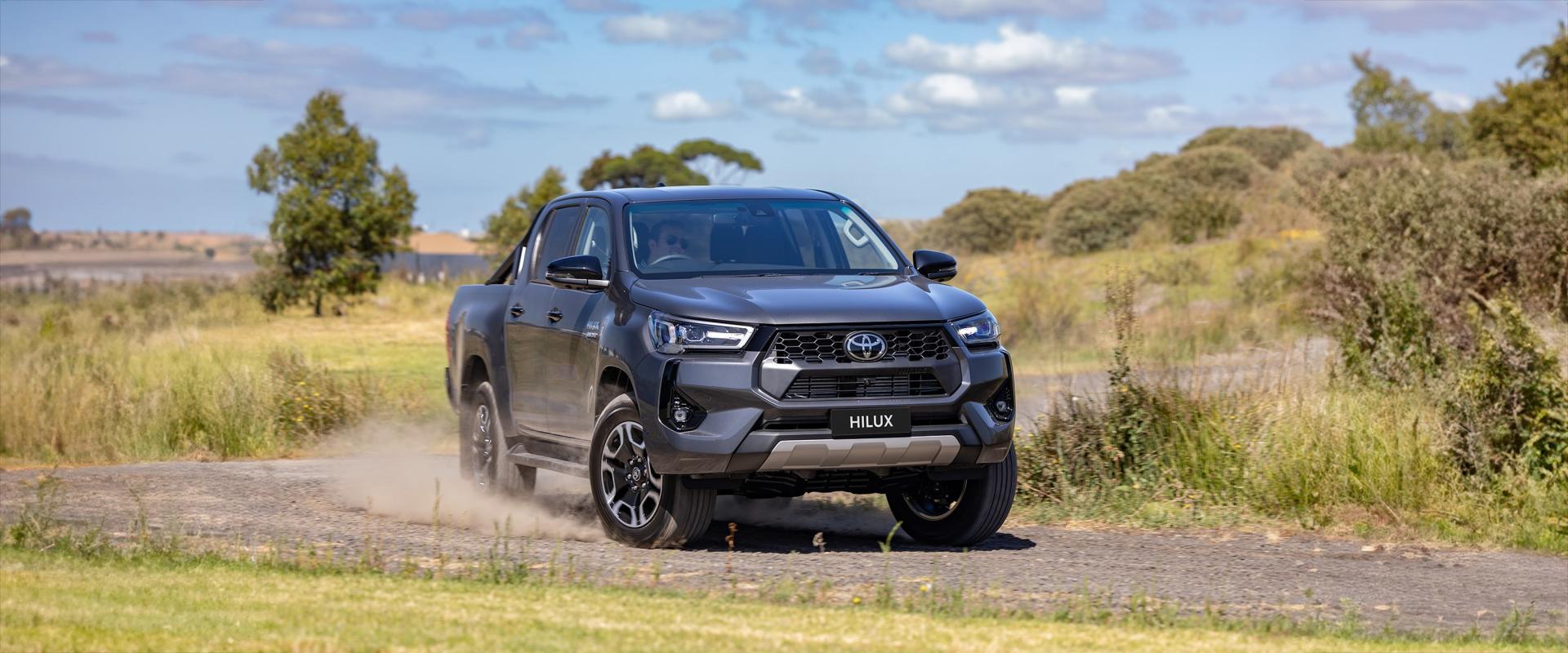 Upgraded Toyota Hilux Range Arrives at Motorama Toyota with V-Active Technology banner