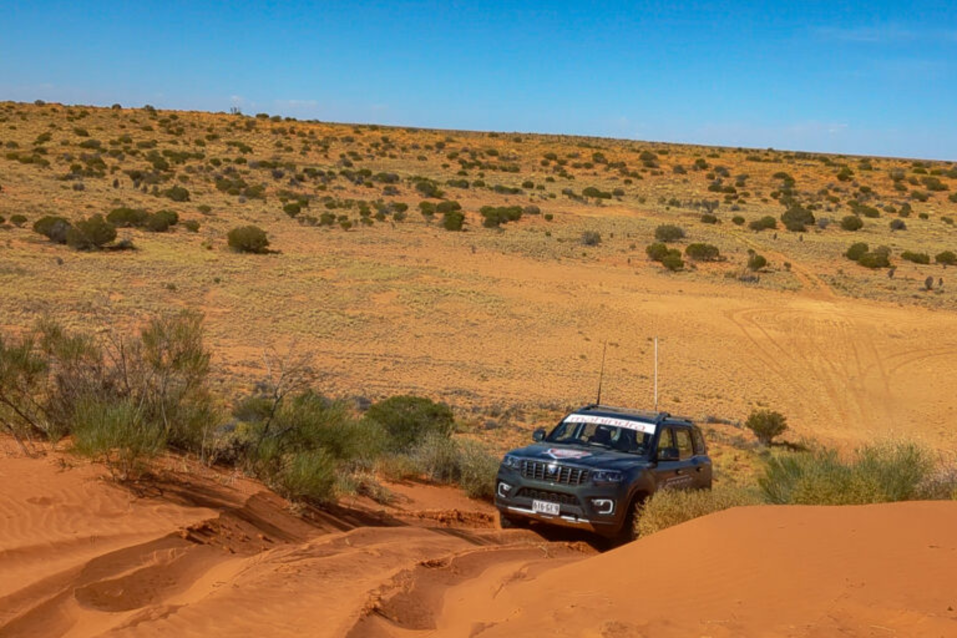 Mahindra Scorpio World Record Simpson Desert