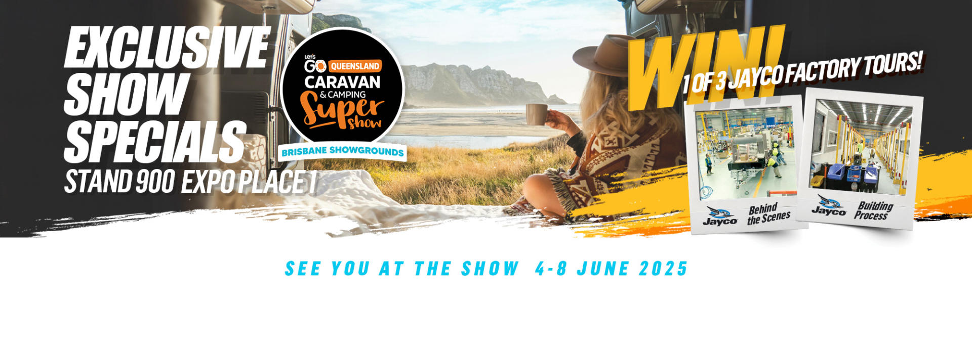 See You At The Show! banner